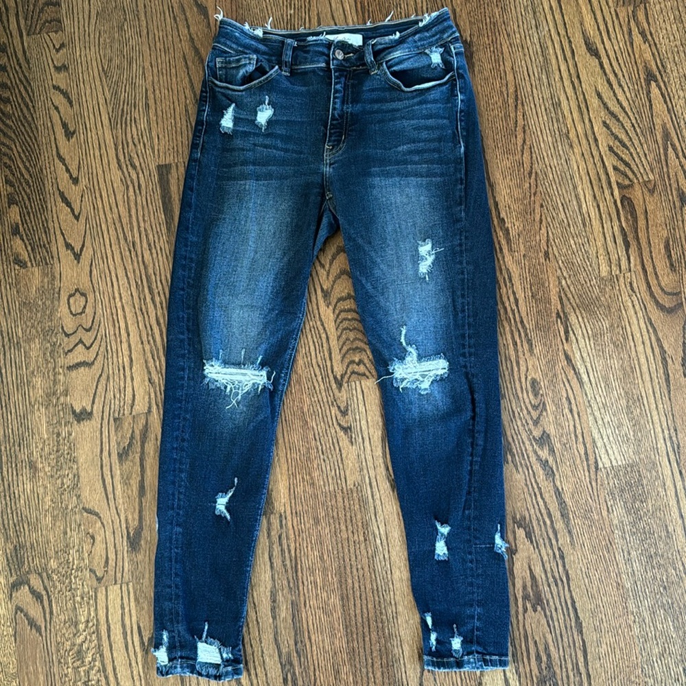 KanCan Signature Estilo Distressed Skinny Jeans Sz 29